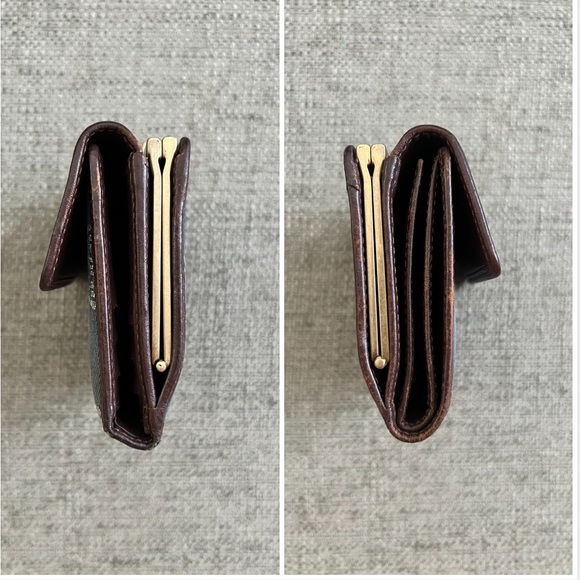 Celine Macadam Denim Kisslock Wallet - Picture 6 of 9